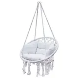 Spetebo Relax Hängesessel 80 cm - Hängekorb für Innen und Außen