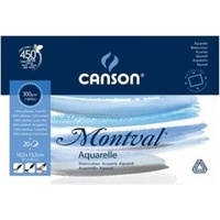 Canson Canson, Heft + Block, Aquarellblock Montval