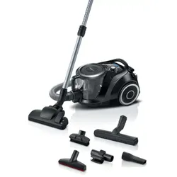 Bosch Serie 6 BGC41XSIL Staubsauger Zylinder-Vakuum Trocken 700 W Beutellos