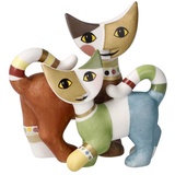 Goebel Katzenpaar Minikatzen Mio e Bea von der Künstlerin Rosina Wachtmeister aus Biskuit-Porzellan, 31400841, 7,5x4x7,5 cm