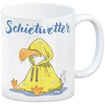 speecheese Möwe Kaffeetasse 0,3 l Mehrfarbig