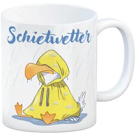speecheese Möwe Kaffeetasse 0,3 l Mehrfarbig