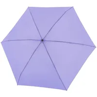 Doppler Regenschirm Fiber Mini Compact Uni Light Purple