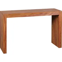 FineBuy Konsolentisch 115x40x75 cm Braun