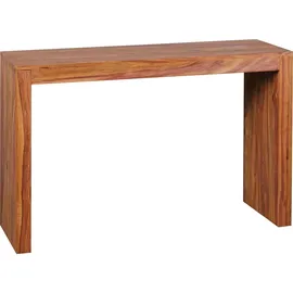 FineBuy Konsolentisch 115x40x75 cm Braun