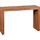 FineBuy Konsolentisch 115x40x75 cm Braun