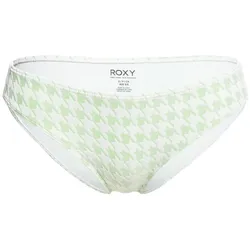 Bikini-Hose ROXY "Check It Hipster", Damen, Gr. M, US-Größen, grün (sprucetone check it s), [Hauptstoff] 75% Polyester, 16% Nylon, 9% Elasthan, Badehosen