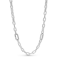 PANDORA ME Link Chain Halskette 50cm aus Sterling-Silber, Kompatibel mit PANDORA ME Armbänder, 399685C00-50