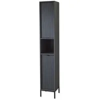 BASIC by Balculina Stella Trading Badezimmer Hochschrank in Grau