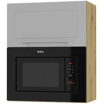 Feldmann-Wohnen Hängeschrank Mikrowellenumbauschrank 60 x 32,5 x 72 cm Grau