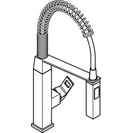 Grohe Eurocube supersteel 31395DC0