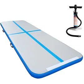 e4fun Air Track Matte 3 Meter mit manueller Handpumpe