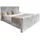 kaiser möbel Boxbett, Hellgrau, Holz, H2, Rechteckig, 160x200 cm Schlafzimmer, Betten, Boxspringbetten
