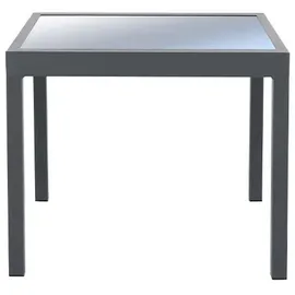 Home Deluxe Verano Ausziehtisch 180 x 90 x 75 cm anthrazit