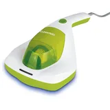 Clean Maxx CLEANmaxx Milben-Handstaubsauger Kompakt mit UV-C Licht Weiß/limegreen | Matratzenreiniger mit HEPA-Filter, entfernt 99,9% Aller Milben | Matratzensauger mit Ultraschall, Hitze | Vibration
