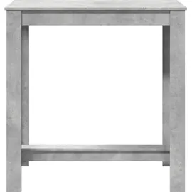 vidaXL Bartisch 102 x 50 x 103,5 cm Grau