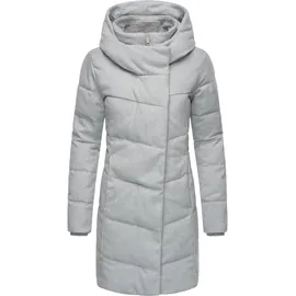 Ragwear Wintermantel "Pavla Coat", Damen, Gr. XXXL(46), grau (ash), Obermaterial: 100% Polyester. Innenfutter: 100% Polyester. Wattierung: 100% Polyester, tailliert ca.