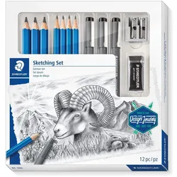 STAEDTLER Zeichenset Sketching Set 12 teilig