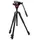 Manfrotto 055XPRO Alu Kit Videostativ mit 502 Fluid-Kopf 3 Segmente