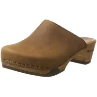 Woody Damen Katharina Clogs, Braun (Tabacco) - 39/41 EU