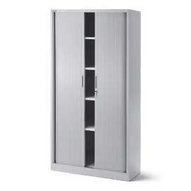 Jan Nowak Aktenschrank 90 x 45 x 185 cm Grau
