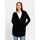 Heine Strickjacke Langarm Feinstrick Schwarz 50