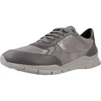 GEOX D Sukie A Sneaker, DK Stone, 36