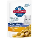 Hill's Feline Mature Adult 7+ Active Longeviry Huhn 12 x 85 g