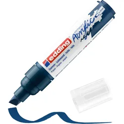 Acrylmarker edding 5000 breit elegant nachtblau Packung mit 5 Stück