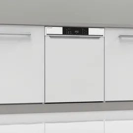 Sharp QW-NA1CU47DW-DE , Spülmaschine - weiß/edelstahl, 60 cm