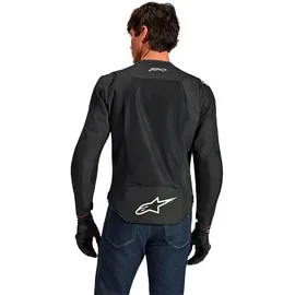 Alpinestars FQ20 T-SPS Air V2 Monster Motorrad Textiljacke Schwarz/Weiß XL
