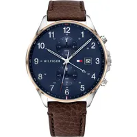 Tommy Hilfiger West Leder 44 mm 1791712