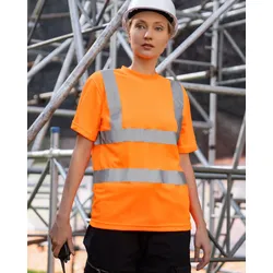 Korntex Hi-Vis Basic T-Shirt Cordoba - signal orange - XXL