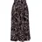 QS Midi-Rock Gemusterter Schwarz/Pink 36