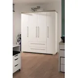 Paidi Kinderkleiderschrank Kira 176 x 206 x 56 cm Eiche braun