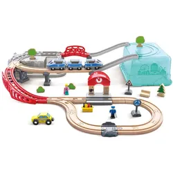 Hape Stadtbahn-Set in praktischer Box