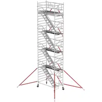 Altrex Treppengerüst RS Tower 53-S Aluminium Safe-Quick mit Holz-Plattform 10,20m AH 1,35x1,85m