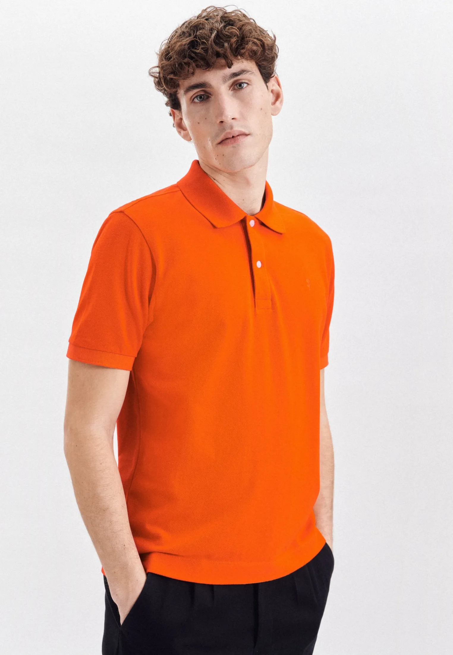 seidensticker Poloshirt, Polo seidensticker Orange L