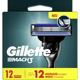 Gillette Mach3 Rasierklingen 12 St.