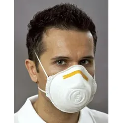 Ekastu Safety Atemschutzmaske Mandil, FFP 1, weiß