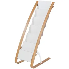 Alba Krapf ALBA Prospektständer DDEXPO6W BC 6 Fächer stahl/holz
