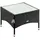 CASARIA Beistelltisch 58 x 58 x 42 cm schwarz