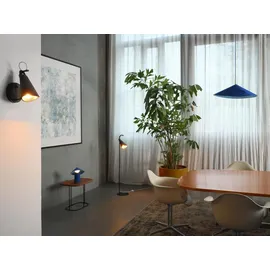 Osram Decor Bell Stehleuchte E27 Schwarz 250mm, Stehlampe, Metall, PCR, mit flexibel einstellbarem Schirm / Schwarz