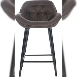 CLP Barhocker Gibson I Gepolsterter Tresenstuhl Mit Fußstütze