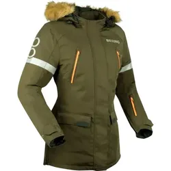 Bering Wembley, Textiljacke wasserdicht Damen - Dunkelgrün/Orange - T4
