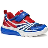 GEOX J CIBERDRON Boy H Sneaker, Royal/Red, 31 EU