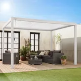 sweeek Bioklimatische Pergola mit Lamellendach Triomphe 3x4m