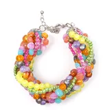COLLEZIONE ALESSANDRO Hilda Armband aus Glas mehrfarbig 1-tlg Größe onesize