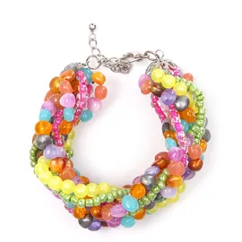 COLLEZIONE ALESSANDRO Hilda Armband aus Glas mehrfarbig 1-tlg Größe onesize