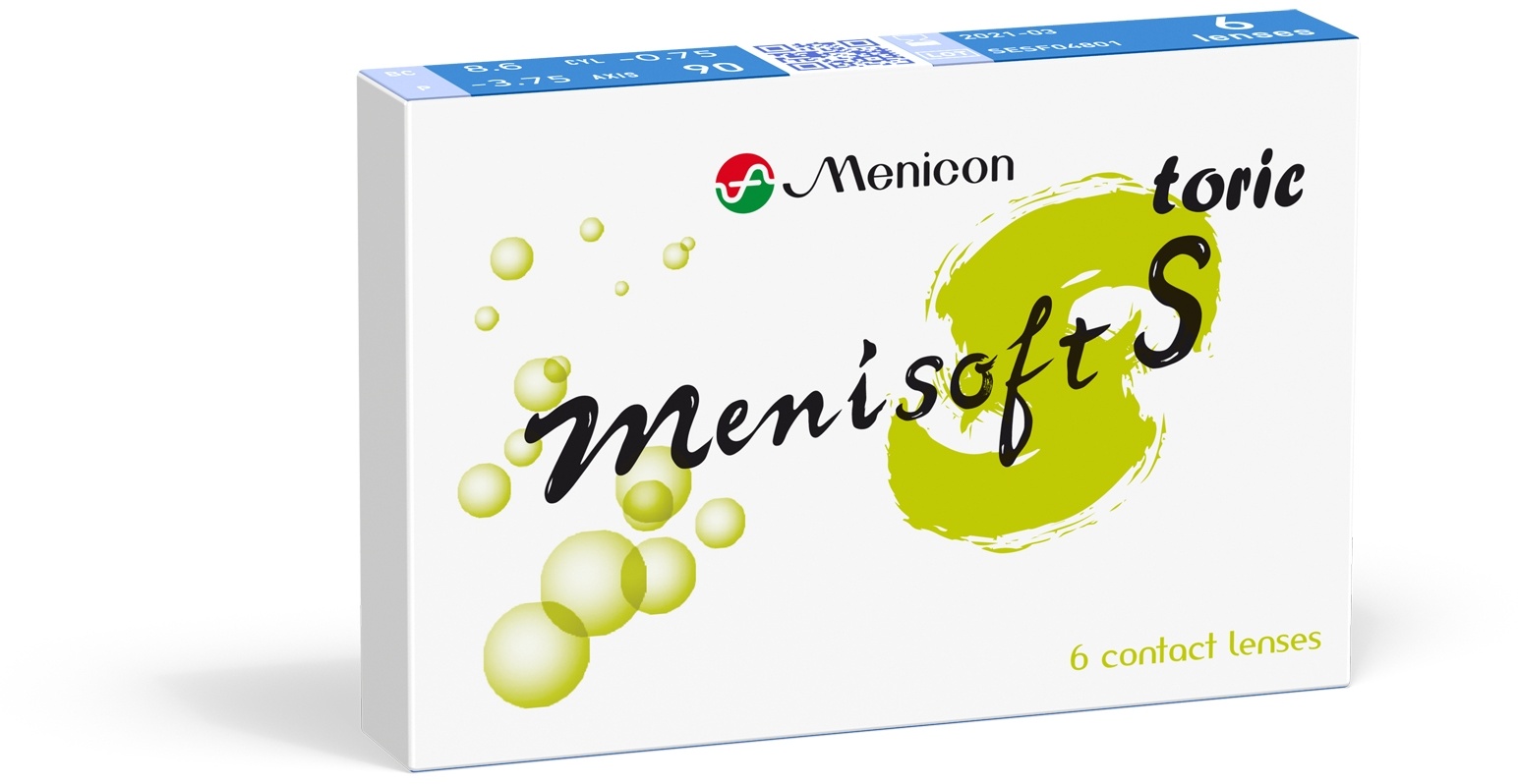 Menicon Menisoft S Toric-0.00-8.6-14.0--0.75-170